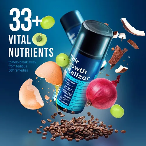 Vista 2 de Ustraa Vitalizador para el crecimiento del cabello, 3.4 fl oz