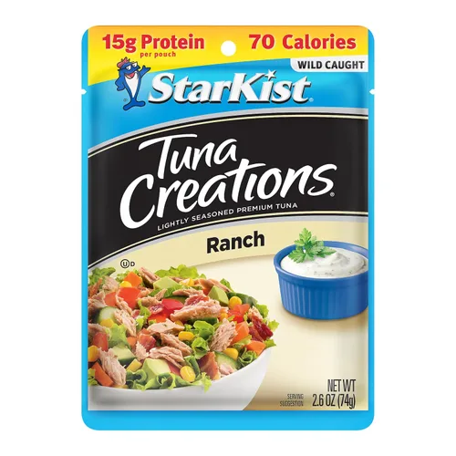 Vista 25 de StarKist Tuna Creations Ginger Sesame - Sabor de jengibre y sésamo para atún 14g Protein Per Serving, Wild Caught, Shelf Stable Seafood, Gluten