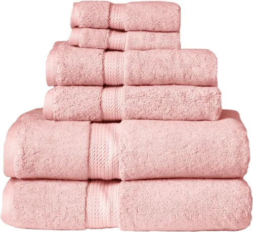 Vista 97 de BNM Toallas de Algodón Egipcio de Peso Pesado, Ideales para Baño, Ducha, Spa, Hotel, 800 GSM, Toallas Faciales/de Aseo, Toallas de Mano, Toallas
