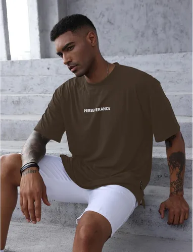 Vista 4 de YawYews Camisetas atléticas de moda para hombre, de manga corta, casual, lisas, holgadas, para entrenamiento, gimnasio, ropa de calle