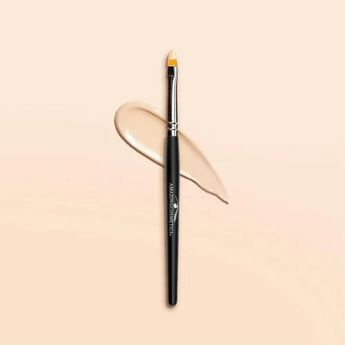 Vista 2 de Cepillo corrector Under Eye Precision Placement, Contour Brush, For Liquid and Cream Cosmetic, Pro Precision Makeup Foundation