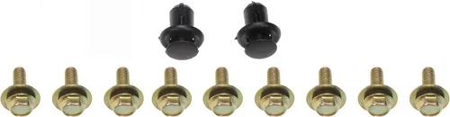 Vista 2 de Dorman 924-015 pantalla protectora de motor central inferior delantera compatible con modelos Mazda seleccionados