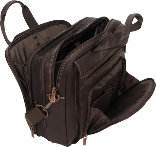 Vista 18 de Kenneth Cole Reaction Out of The Bag - Funda para computadora con doble refuerzo expandible de 5 a 6 12 pulgadas