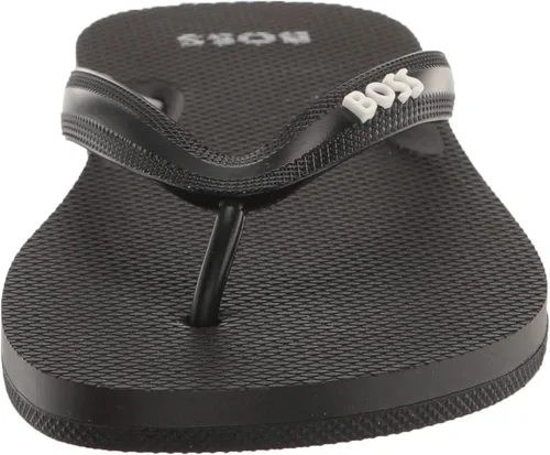 Vista 2 de BOSS Chanclas de vinilo ligeras con logotipo llamativo para hombre