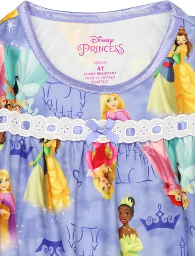 Vista 6 de Disney Camisón de princesa para niñas pequeñas