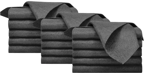 Vista 8 de Paño de limpieza mágico grueso, paño de limpieza de microfibra reutilizable, sin rayas, multiusos, no raya, para cocina, ventanas, espejo, vidrio, 10