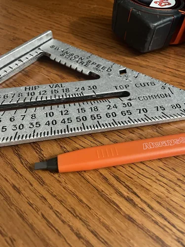 Vista 5 de Swanson Tool Co CP216 AlwaysSharp - Lápiz mecánico recargable para carpintero, paquete de dos, con 8 puntas de grafito negro de repuesto adicionales