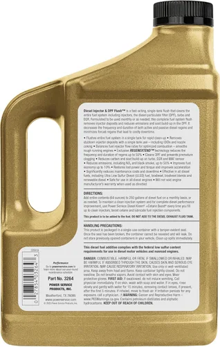 Vista 3 de Power Service Inyector diesel y descarga DPF - 64 onzas