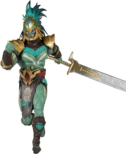Vista 6 de McFarlane Toys Mortal Kombat Kotal Kahn - Figura de acción de 7 pulgadas con accesorios