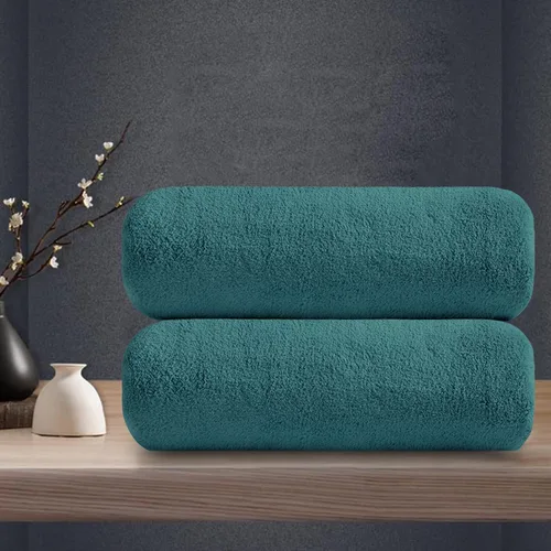 Vista 12 de Toalla de baño extra grande de 4 piezas (35 x 70 pulgadas), toalla de baño ultra suave de gran tamaño, juego de toallas de baño para baño, hotel