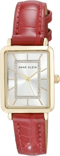 Vista 9 de Anne Klein AK/3820 Reloj con correa de grano de cocodrilo acentuada con purpurina