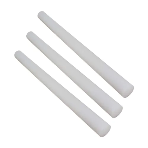 Vista 10 de Othmro 2 barras redondas de plástico PE de 0.787 in de diámetro exterior de 1.0 ft de longitud, varillas de plástico redondas de plástico