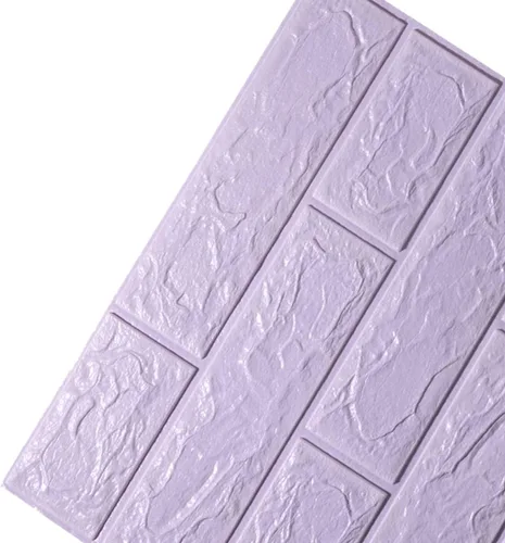 Vista 21 de ECYC Ltd Paneles de pared de espuma de ladrillo 3D de 13.78 x 30.31 x 0.18 pulgadas, paneles de papel tapiz de espuma autoadhesivos, calcomanías
