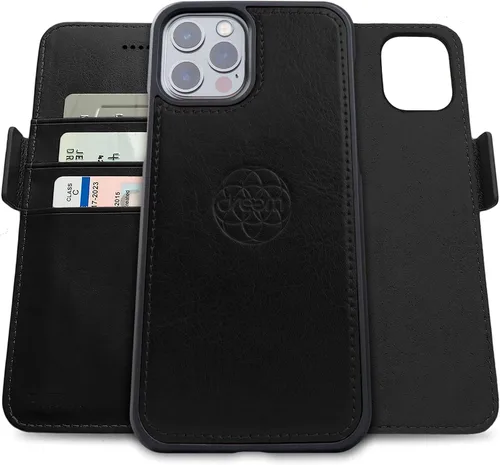 Vista 39 de Dreem - Funda y cartera Fibonacci 2 en 1 para iPhone Negro