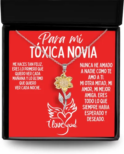 Vista 11 de Cadena de oro para Novia con mensaje personalizado, regalo de aniversario de boda o Navidad