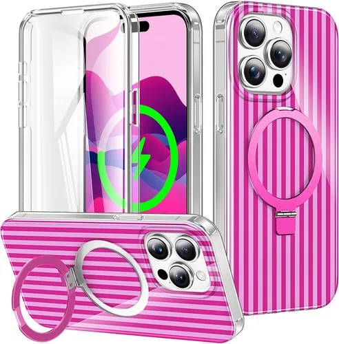Vista 68 de Funda para iPhone 16 con protector de pantalla-Lotus A25