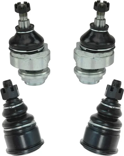 Vista 86 de TRQ Juego de juntas esféricas delanteras superior e inferior para lado del conductor y del pasajero Compatible con Acura TL 2009-2014 Acura TSX