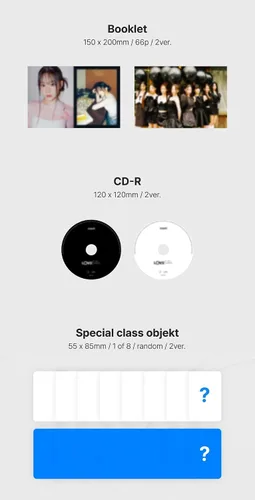 Vista 3 de tripleS - Mini álbum LOVElution [MUHAN] (2 ver. SET)
