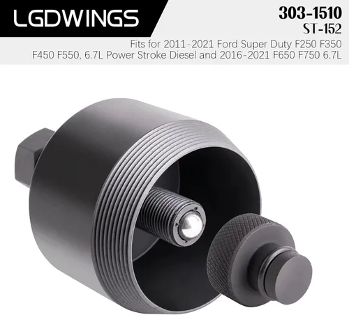 Vista 5 de Herramienta removedor de sello del cigüeñal delantero 303-1510, se adapta a Ford Super Duty 2011-2021 F250 F350 F450 F550, 6.7L Power Stroke Diesel