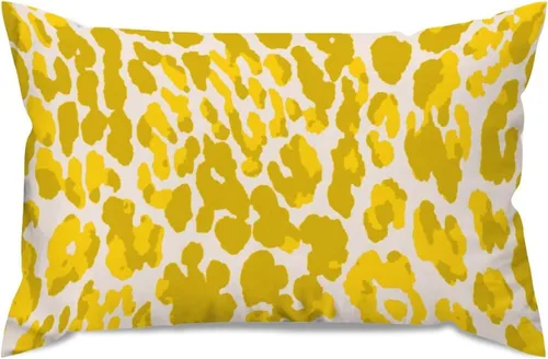 Vista 81 de ArogGeld Funda de almohada para sofá, guepardo y leopardo, estampado de leopardo, funda de cojín decorativa de granja para sala de estar