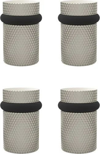 Vista 43 de Mega Handles Tope de Puerta de Piso, Tope Negro de Instalación Rápida Protector de Pared, Protectores de Pared contra Pomos de Puerta, Tope