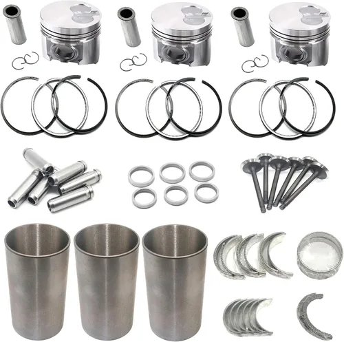 Vista 7 de 3TNV70 Kit de juntas con junta de cabeza para Yanmar 3D70 3TNV70 Junta de cabeza de motor John Deere XUV85 UTV Gator