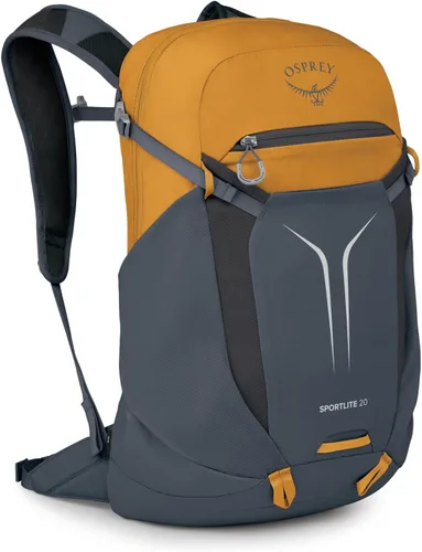 Vista 24 de Osprey Sportlite - Mochila ligera de senderismo (15 litros), color morado Púrpura grafito