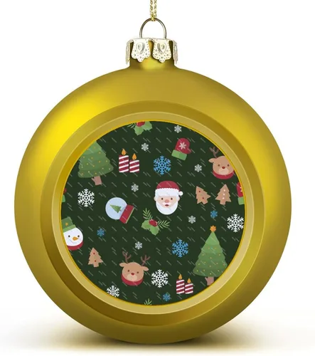 Vista 67 de Boobs Funny Shatterproof Matte Christmas Balls for Tree Wreath Home Decor 1PCS