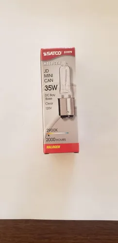 Vista 4 de Satco, S1979, foco de luz T4 DC Bayonet de 35 w y 120 v, claro., S1979, 35watts, 120 volts