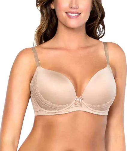 Vista 2 de PARFAIT Casey 2801 - Brasier sin costuras con relleno y alambre para mujer, Gris