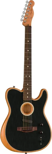 Vista 2 de Fender Acoustasonic Player Telecaster - Guitarra eléctrica acústica, con 2