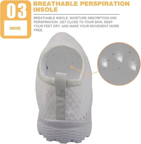 Vista 6 de Belidome Zapatos deportivos sin cordones para mujeres y hombres, zapatos casuales cómodos para caminar y correr