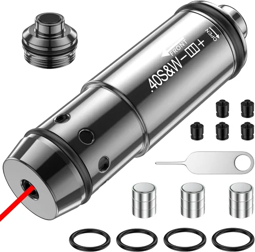 Vista 8 de Cartucho de entrenamiento láser 9MM/380ACP/45ACP/12GA/40S & W Sistema de entrenamiento de fuego seco para práctica de fuego seco y entrenamiento