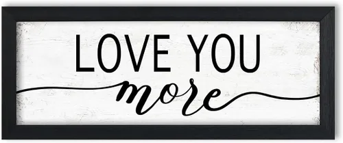 Vista 16 de YPY Letrero con texto en inglés "Always Kiss Me Goodnight" (Always Kiss Me Goodnight): pintura que absorbe el sonido, arte de pared – Decoración