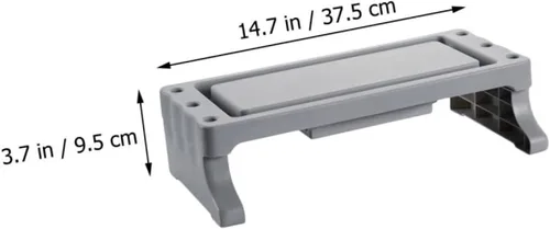Vista 2 de jojofuny Soporte multifuncional para monitor con soporte elevado para portátil, organizador de estante de almacenamiento para escritorio de oficina