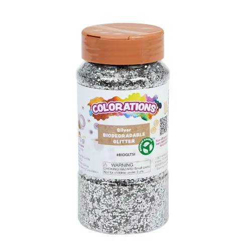 Vista 9 de Colorations Purpurina biodegradable - Azul 4oz