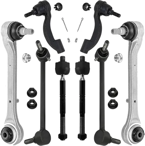 Vista 391 de Detroit Axle - Kit de brazos de control de extremo de 8 piezas para Toyota 2001-2003 Highlander 2002-2003 Camry Lexus ES300, 2 conjuntos de brazos