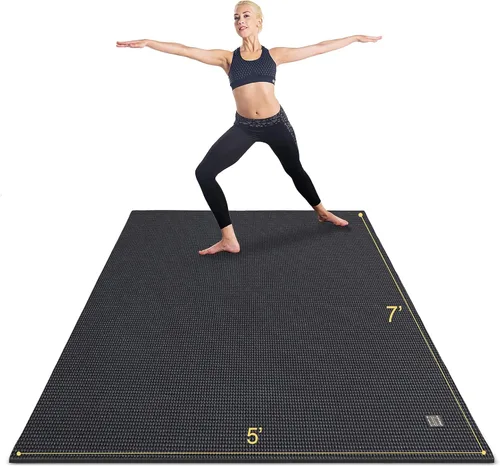 Vista 13 de GXMMAT Large Yoga Mat 6'x4'/6'x6'(7mm) & 7'x5'(9mm)