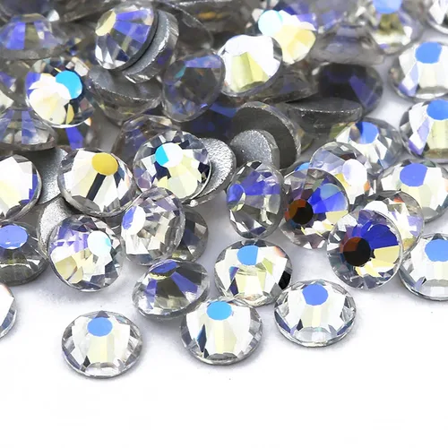 Vista 23 de Dowarm 1440 diamantes de imitación SS4 con parte trasera plana, diamantes de imitación de cristal con parte trasera plana de 0.059 in