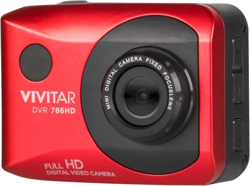 Vista 2 de Vivitar DVR786HD-RED-WM DVR 786 Full HD ActionCam