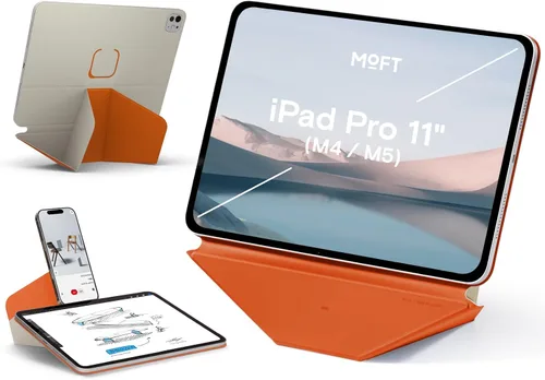Vista 18 de MOFT Soporte dinámico para tablet compatible con iPad mini A17 Pro 2024 y iPad mini 6th A15 2021, funda magnética delgada para tablet con más de 20