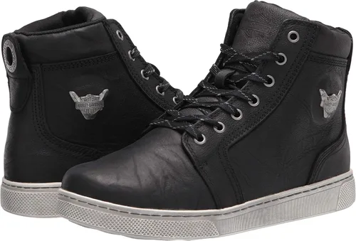 Vista 7 de HARLEY-DAVIDSON FOOTWEAR Bateman - Botas de motocicleta de metal de 4 pulgadas para mujer, Negro