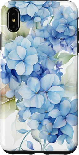 Vista 10 de Funda para iPhone 11 con patrón de acuarela de hortensias