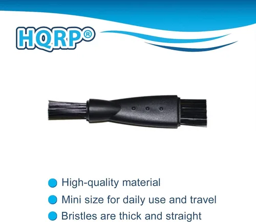 Vista 4 de HQRP Paquete de 3 cepillos de limpieza compatibles con Remington 4500 (modelo AT830/46) BHT250 BHT300 BHT600 Ep7020 F-4800 F-4900 F2-3800 F2-3800L
