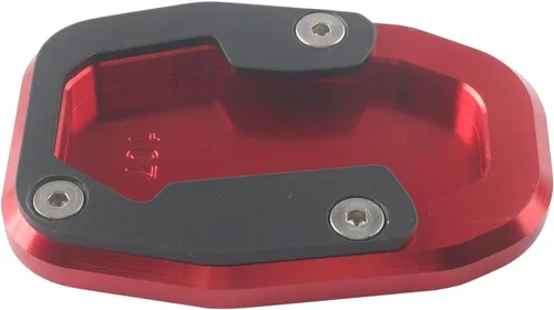 Vista 4 de Soporte lateral antideslizante para ampliar almohadilla para DUCATI DESERT X 2022-2023 Rojo