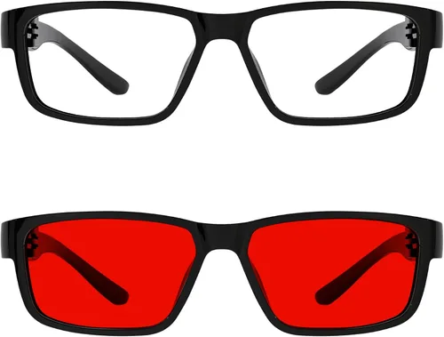 Vista 202 de Eyekepper Gafas de luz azul para hombre y mujer, paquete de 6 lentes Pilot Paquete de 6 color mezclado
