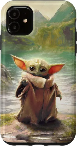 Vista 8 de Star Wars Grogu Use the Force Jedi Training Case para iPhone 17