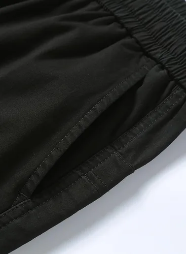 Vista 9 de JMIERR Pantalones deportivos casuales para hombre, con cordón elástico en la cintura con letras gráficas, para senderismo, al aire libre, pantalones