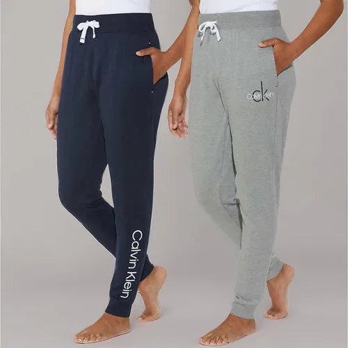 Vista 2 de Calvin Klein Paquete de 2 joggers de felpa francesa para mujer