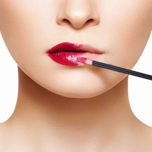 Vista 7 de 100pcs desechable Lip Gloss Aplicadores Lipstick wands Kits de Herramienta